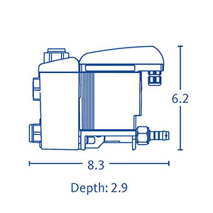 BEKOMAT 33 Dimensions
