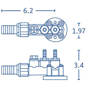 ÖWAMAT multiple inlet adapter
