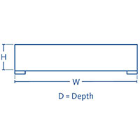 Spill Basin Dimensions